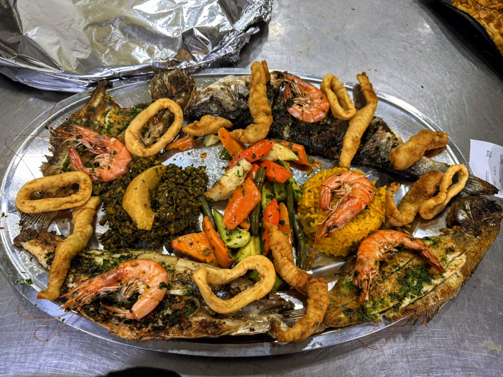 Poisson Entier Grillé