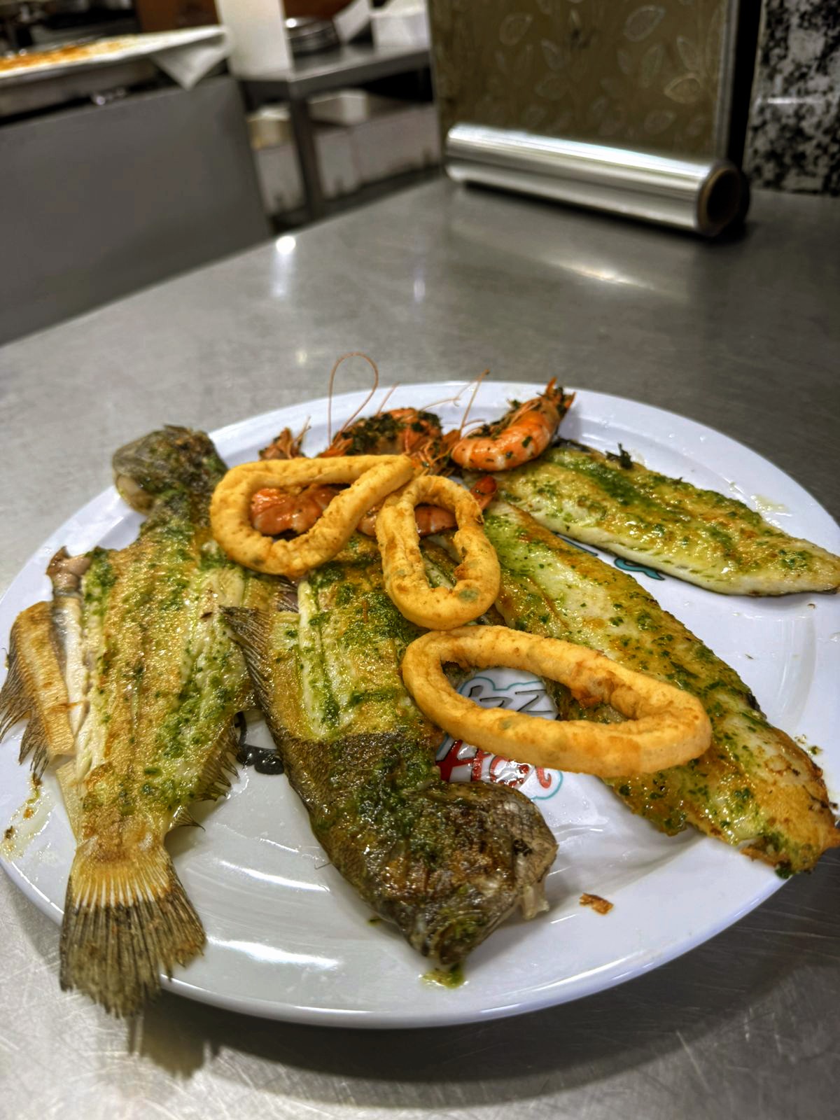 Plancha de Poissons