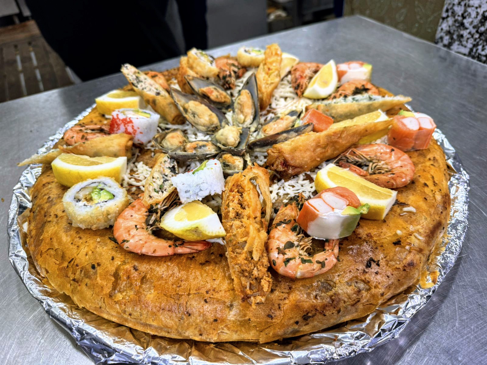 Pizza Royale aux Fruits de Mer